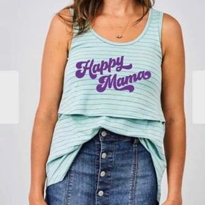 Latched Mama “Happy Mama” Nursing Swing Tank (NWT)